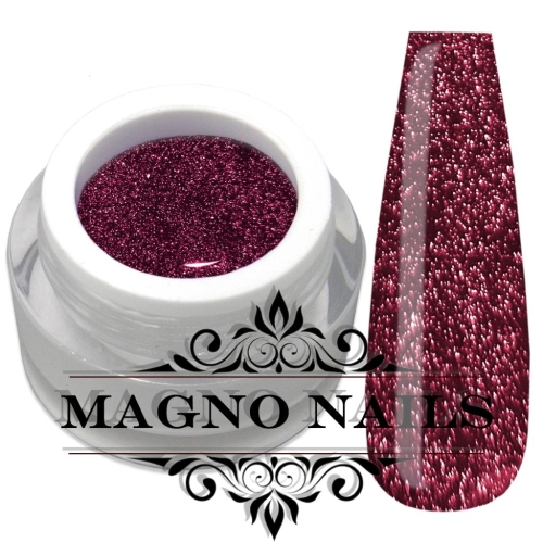 UV Gel - 4504 - Crystal Glam Gel - Dark Berry